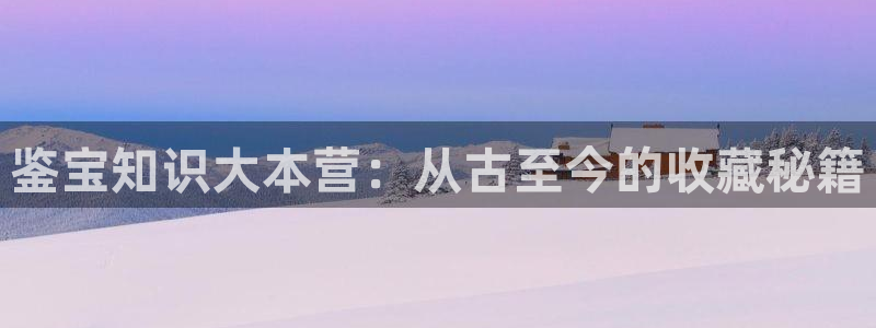 笔趣书阁在线阅读：鉴宝知识大本营：从古至今的收藏秘籍